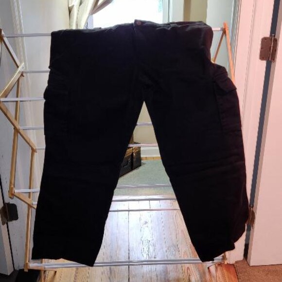 Women's Black Dickie's black cargo pants - Picture 3 of 9